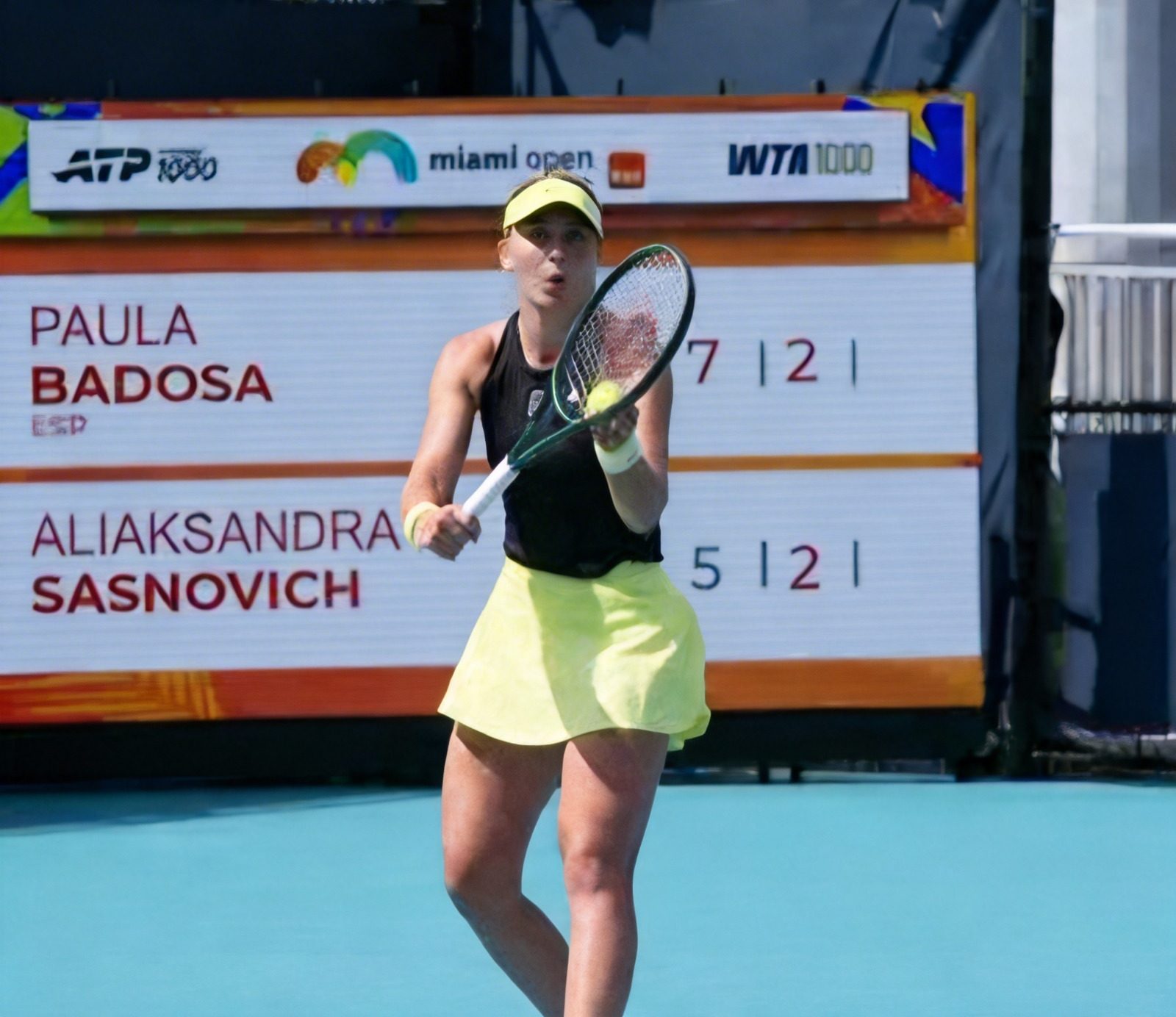Badosa tira de oficio para acceder a la segunda ronda en Miami