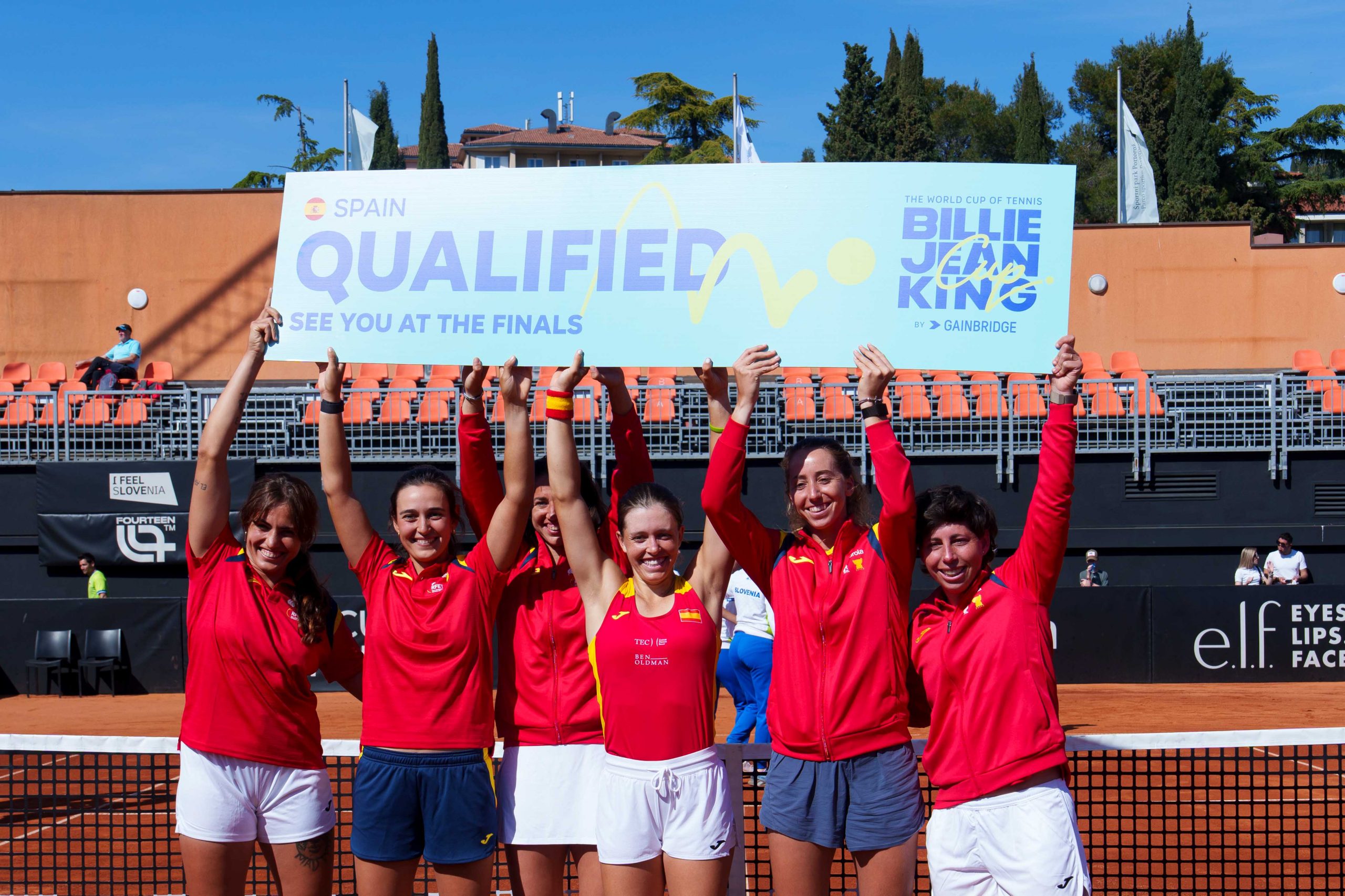 La Unidad B de España se clasifica para las Finales de la Billie Jean King Cup